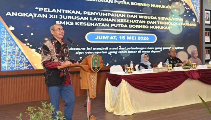 Pemkab Nunukan Dorong Lulusan SMK Kesehatan Terus Tingkatkan Kompetensi