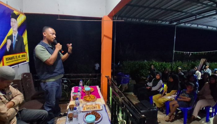 Sejumlah Aspirasi Warga Tanjung Harapan Dikantongi Rismanto