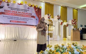 Hadiri Perpisahan SDN 004 Nunukan, Arpiah Ingatkan Pentingnya Pendidikan