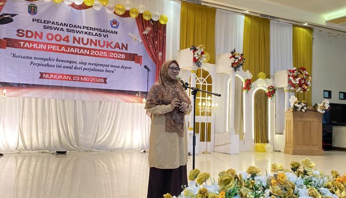 Hadiri Perpisahan SDN 004 Nunukan, Arpiah Ingatkan Pentingnya Pendidikan