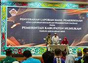 Arpiah Hadiri Penyerahan LHP BPK se-Kalimantan Utara di Tarakan