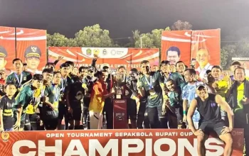 Annur FC Juara Bupati Cup 2026, Irwan Sabri Tegaskan Komitmen Majukan Sepak Bola Nunukan