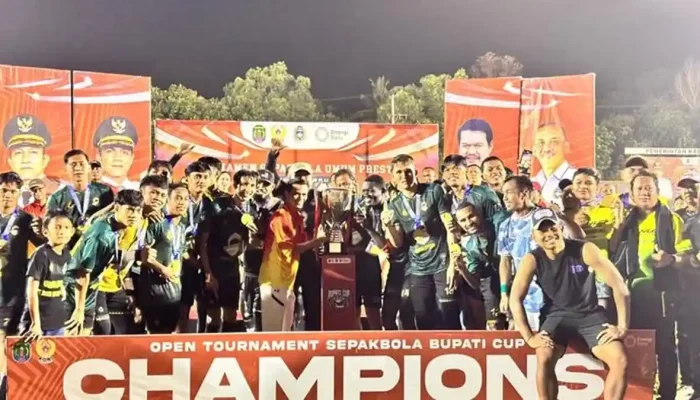 Annur FC Juara Bupati Cup 2026, Irwan Sabri Tegaskan Komitmen Majukan Sepak Bola Nunukan