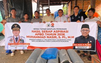 Nasir Kawal Aspirasi Hingga Terealisasi, Pokdakan Anugerah Jaya Terima Bantuan Lengkap