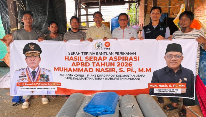 Nasir Kawal Aspirasi Hingga Terealisasi, Pokdakan Anugerah Jaya Terima Bantuan Lengkap