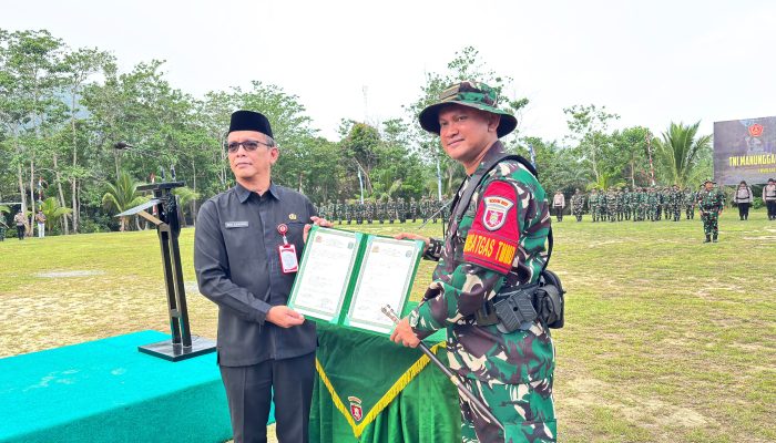 TMMD ke-129 di Sebatik Barat Dimulai, Dandim Tekankan Pemerataan Pembangunan di Wilayah Perbatasan