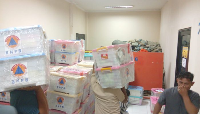 Logistik BNPB Masuk Nunukan, Penanganan Warga Terdampak Longsor Krayan Diperkuat