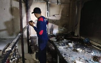 Dapur Kafe Ocay di Sebatik Utara Terbakar, Diduga Dipicu Korsleting Listrik