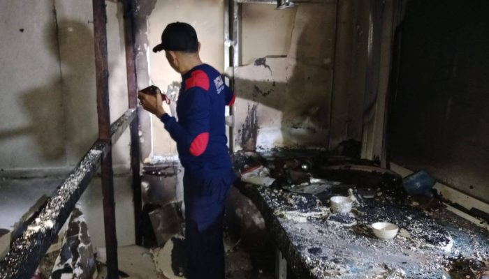Dapur Kafe Ocay di Sebatik Utara Terbakar, Diduga Dipicu Korsleting Listrik