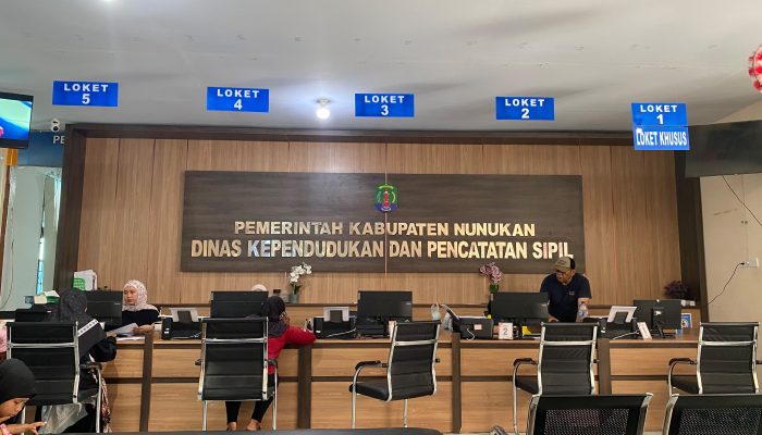 Layanan Disdukcapil Nunukan Ramai Jelang Akhir Pekan, 301 Dokumen Kependudukan Terlayani dalam Sehari