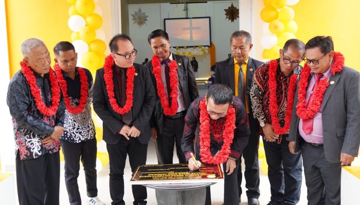 Peresmian GGP J-Rock Nunukan, Hermanus Apresiasi Semangat Kebersamaan Jemaat