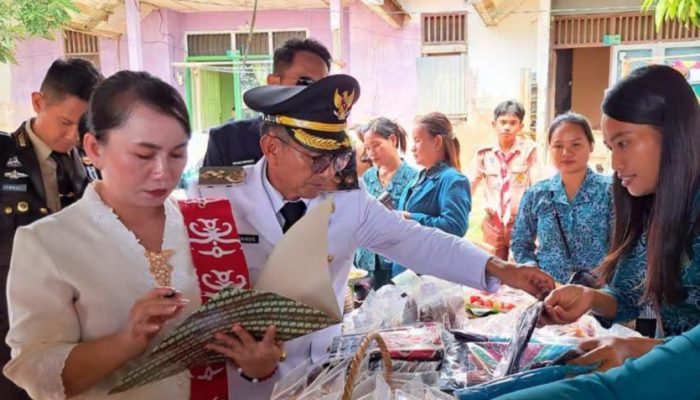 Wabup Nunukan Hermanus Dorong Kerajinan Lokal Lumbis Naik Kelas dan Tembus Pasar Lebih Luas
