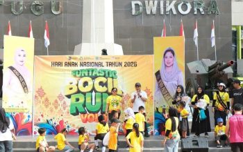 Peringati Hari Anak Nasional, Bunda PAUD Nunukan Ajak Orang Tua Biasakan Anak Gemar Berolahraga