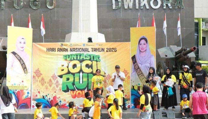 Peringati Hari Anak Nasional, Bunda PAUD Nunukan Ajak Orang Tua Biasakan Anak Gemar Berolahraga