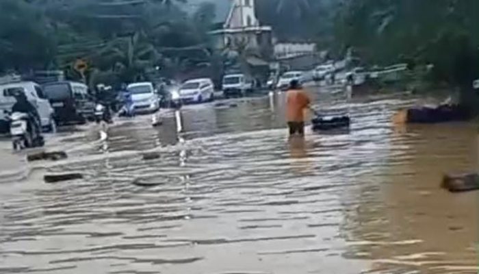 Debit Air Tinggi, Sejumlah Wilayah Nunukan Terendam Banjir