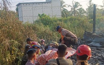 Warga Stroke Terjebak di WC Saat Rumah di Nunukan Selatan Terbakar