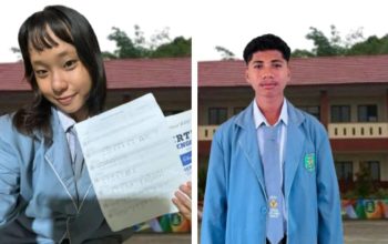 SMA Katolik Frateran Santo Gabriel Borong Juara 1 FLS3N Kaltara, Thea dan Arkadius Buktikan Talenta Nunukan