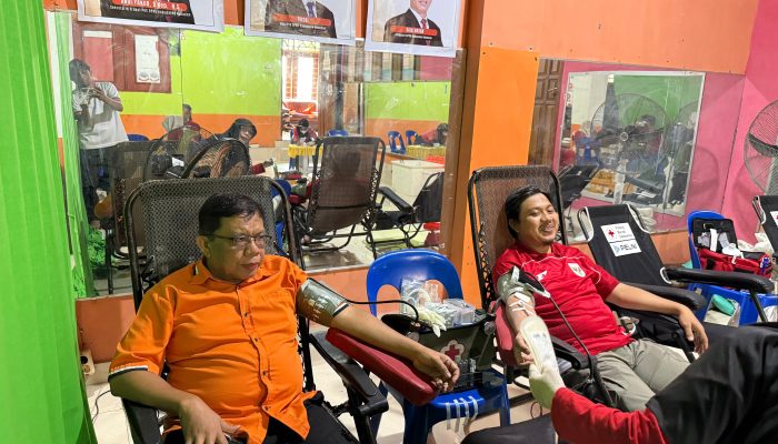 HUT RI ke-81, PKS Nunukan Pilih Donor Darah, Nasir: Ini Cara Kita Mengisi Kemerdekaan