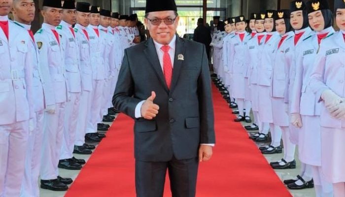 Pilih Upacara di Dapil, Nasir Tegaskan: Kedaulatan Harus Dirasakan Warga Perbatasan