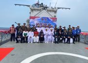 Upacara HUT RI ke-81 di Ambalat, Arpiah Tegaskan Perbatasan Adalah Wajah Kedaulatan