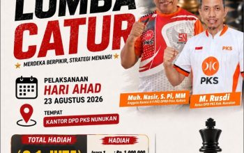 Sahabat Nasir Kembali Dukung Turnamen Catur, 40 Pecatur Siap Adu Strategi di Nunukan