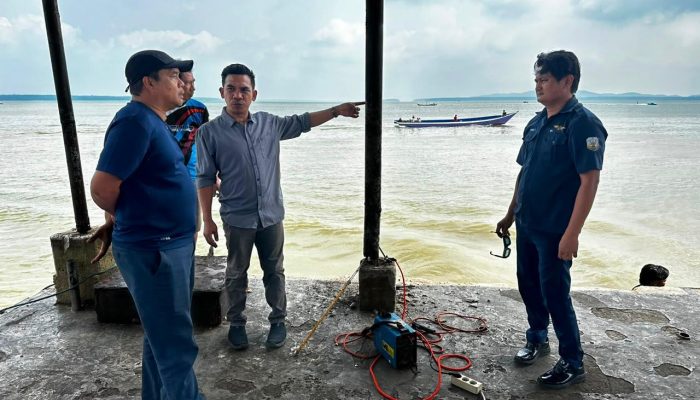 Ponton PLBL Nunukan Hampir Putus, Arming Soroti Pegawai Patungan Perbaiki Dermaga