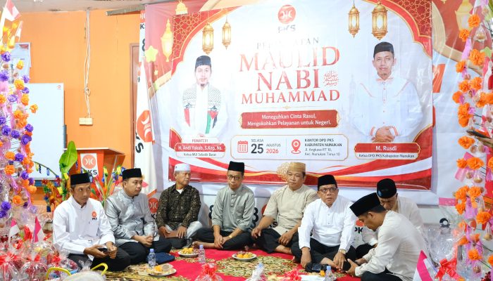 PKS Nunukan Peringati Maulid Nabi, M. Rusdi: Akhlak Rasul Harus Jadi Teladan