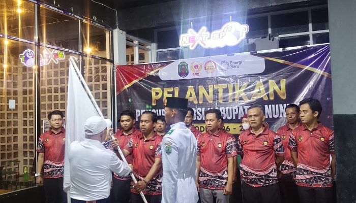 Aswar Nahkodai POBSI Nunukan 2026-2030, Bidik Atlet Tembus Pra PON