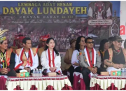 Bupati Irwan Sabri Hadiri HUT ke-13 Lembaga Adat Lundayeh, Pesan Ini Disampaikan