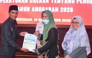 Bupati Nunukan Sampaikan Nota Keuangan APBD-P 2026, Begini Skema Pembiayaan APBD-P