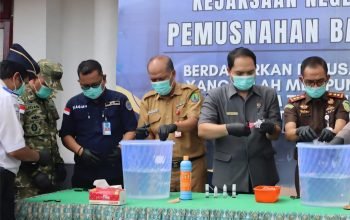 Pemkab Nunukan Ikut Dalam Pemusnahan BB yang Telah Inkracht