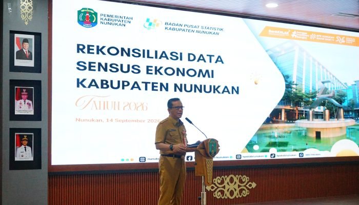 Rekonsiliasi Sensus Ekonomi 2026, Pemkab Nunukan Tekankan Akurasi Data untuk Perkuat Kebijakan Pembangunan
