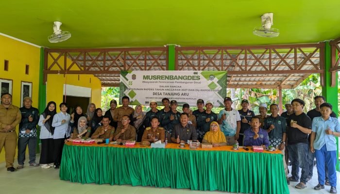 Musrenbangdes Tanjung Aru Bahas Prioritas Pembangunan 2027, Aspirasi Warga Dikawal hingga Kabupaten