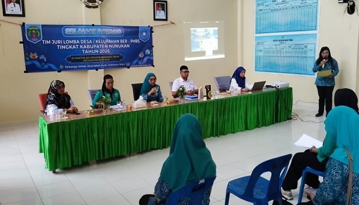 Pembina PKK Nunukan Nilai Penerapan PHBS di Kelurahan Nunukan Timur