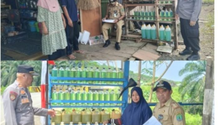 Kecamatan Tulin Onsoi dan Kepolisian Cek Ketersediaan BBM di Desa Sanur