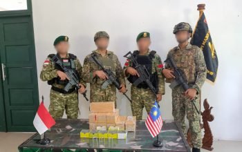 Satgas Pamtas Gagalkan Peredaran 5.000 Detonator Low Explosive di Nunukan