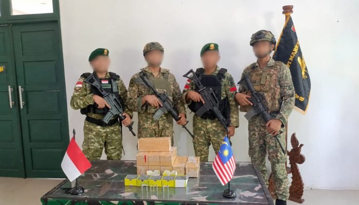 Satgas Pamtas Gagalkan Peredaran 5.000 Detonator Low Explosive di Nunukan