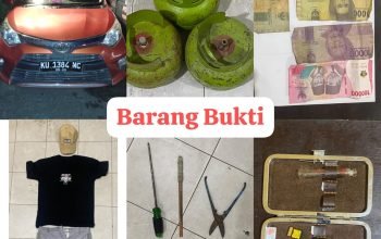 Residivis Diciduk, Polisi Ungkap Aksi Pencurian LPG di Nunukan