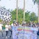Semarak HUT ke-42, Jalan Sehat Paroki Santo Gabriel Nunukan Diiringi Drum Band SMA Katolik