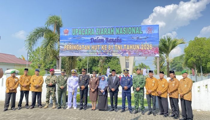 Ziarah Nasional HUT ke-81 TNI, Arpiah Ajak Masyarakat Perbatasan Amalkan Nilai Pancasila