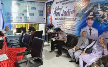 Disdukcapil Nunukan Jemput Bola di Paras Perbatasan, Puluhan Warga Manfaatkan Layanan Adminduk