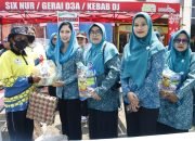 Ketua TP PKK Nunukan Beri Bantuan Sembako kepada Petugas di Balik Layar Paras Fest
