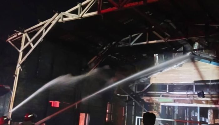 Gedung Veteran Nunukan Terbakar, Damkar Tekankan Pentingnya Kewaspadaan Listrik