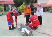 Perkuat Kesiapsiagaan Bencana, SMPN 1 Nunukan Gelar Simulasi SPAB