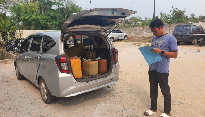 Polisi Ungkap Dugaan Penyalahgunaan BBM di Bangka,14 Jerigen Ditemukan di Dua Lokasi